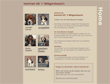 Tablet Screenshot of beagles-wilgenbosch.nl
